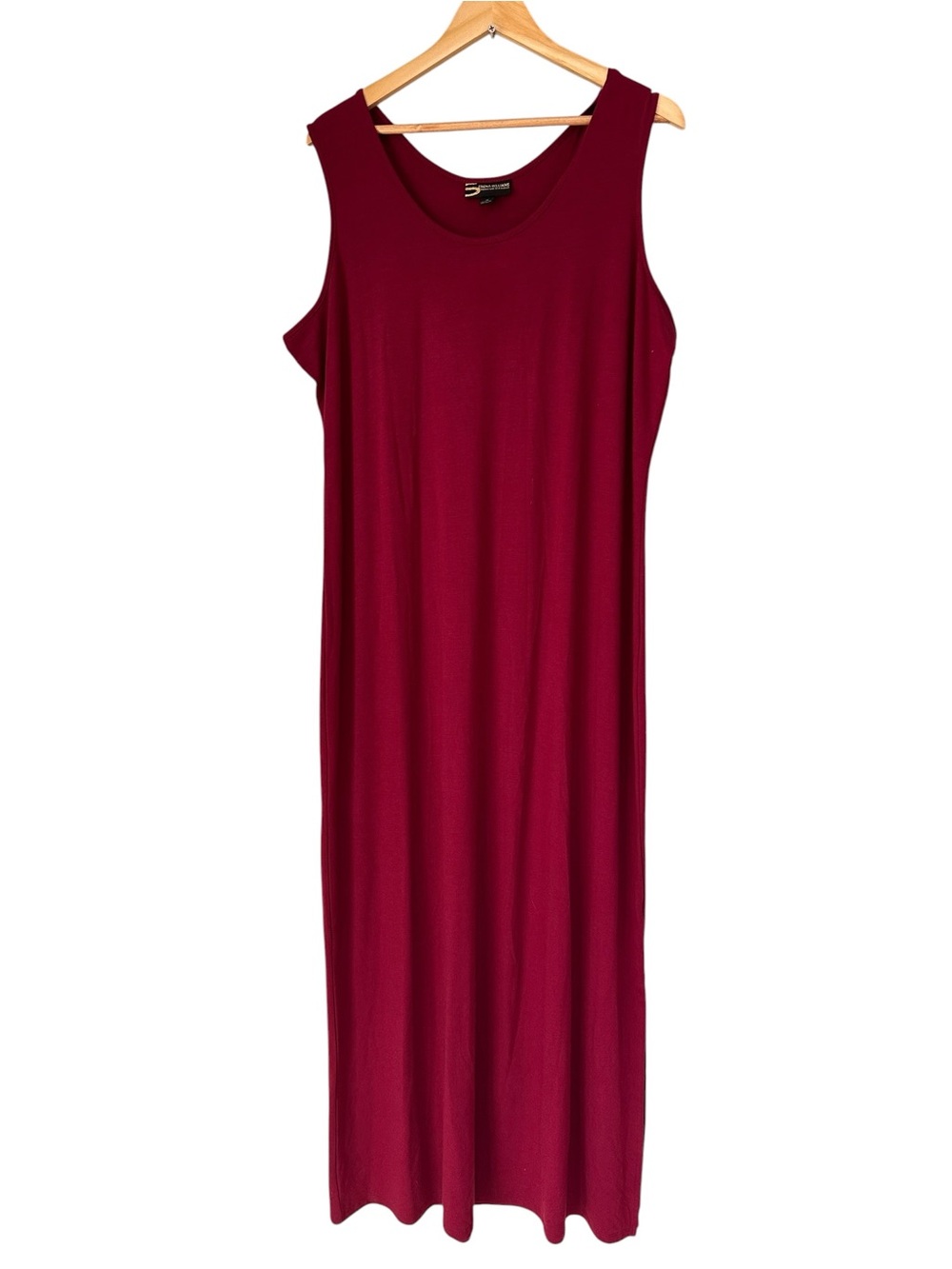 Serena Williams Signature Statement Jersey Maxi Dress, Size 1X